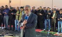 المئات في إفطار رمضاني أمام سجن ريمون تضامنا مع الشيخ رائد صلاح 